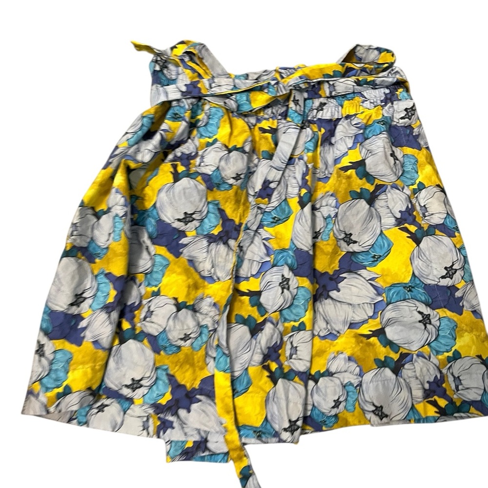 Cute blue/yellow fruit print